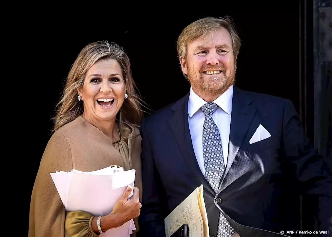 Willem-Alexander en Máxima aanwezig bij kroning Charles