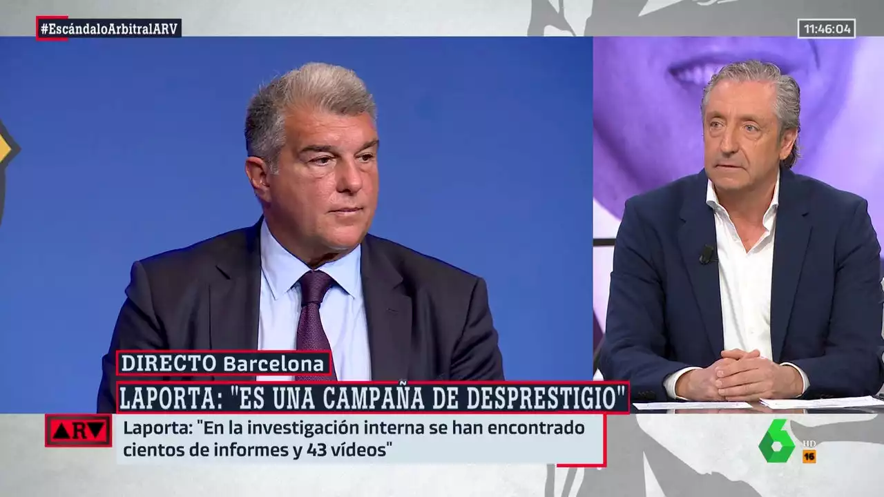 Josep Pedrerol, tras escuchar las explicaciones de Laporta: 'Estoy flipando con todo esto'