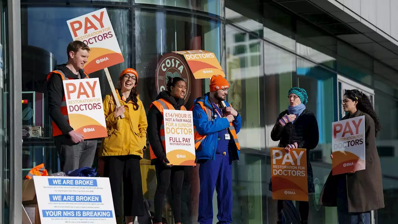 At least 196,000 hospital appointments and ops cancelled due to junior doctors’ strike – but true figure likely to be higher