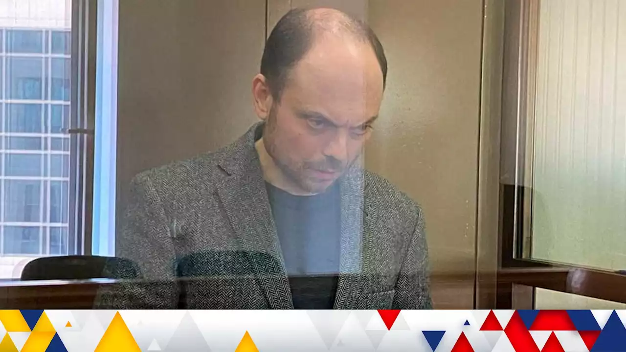 Ukraine war latest: British Kremlin critic Vladimir Kara-Murza found guilty of treason; Chinese parts 'found in Russian weapons'