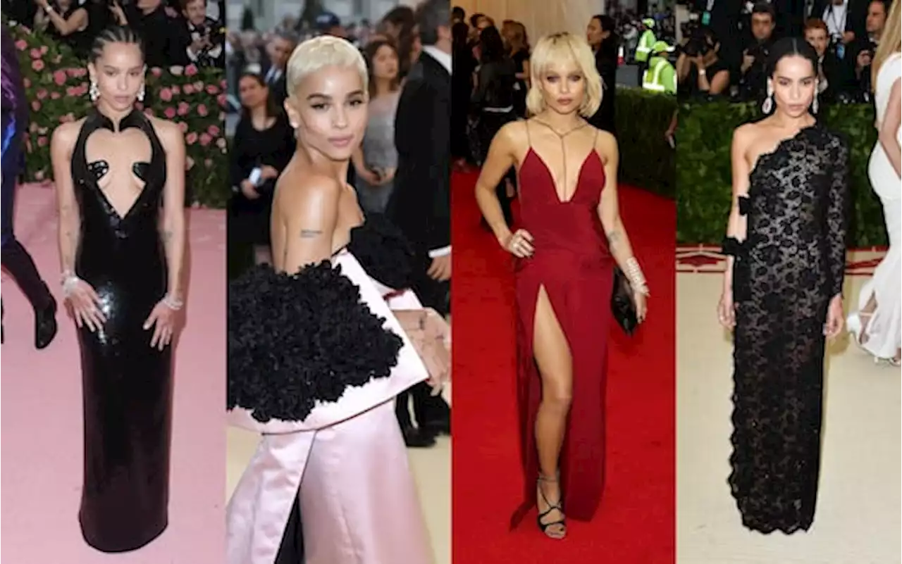 Met Gala, tutti i look di Zoe Kravitz