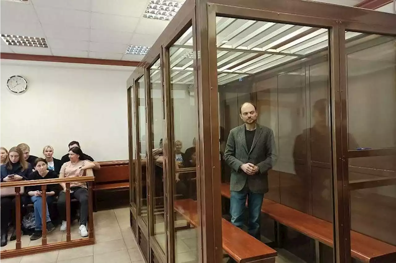 Kremlin critic jailed in treason case for 25 years in harshest verdict of Putin era