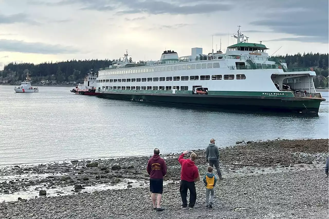 Beached ferry reminder of Washington’s aging fleet as state struggles to replace boats - Terrace Standard