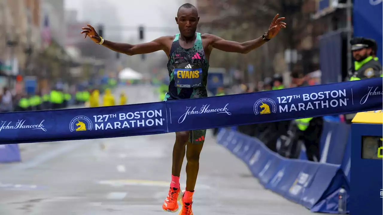 Defending Champ Evans Chebet Wins Boston Marathon