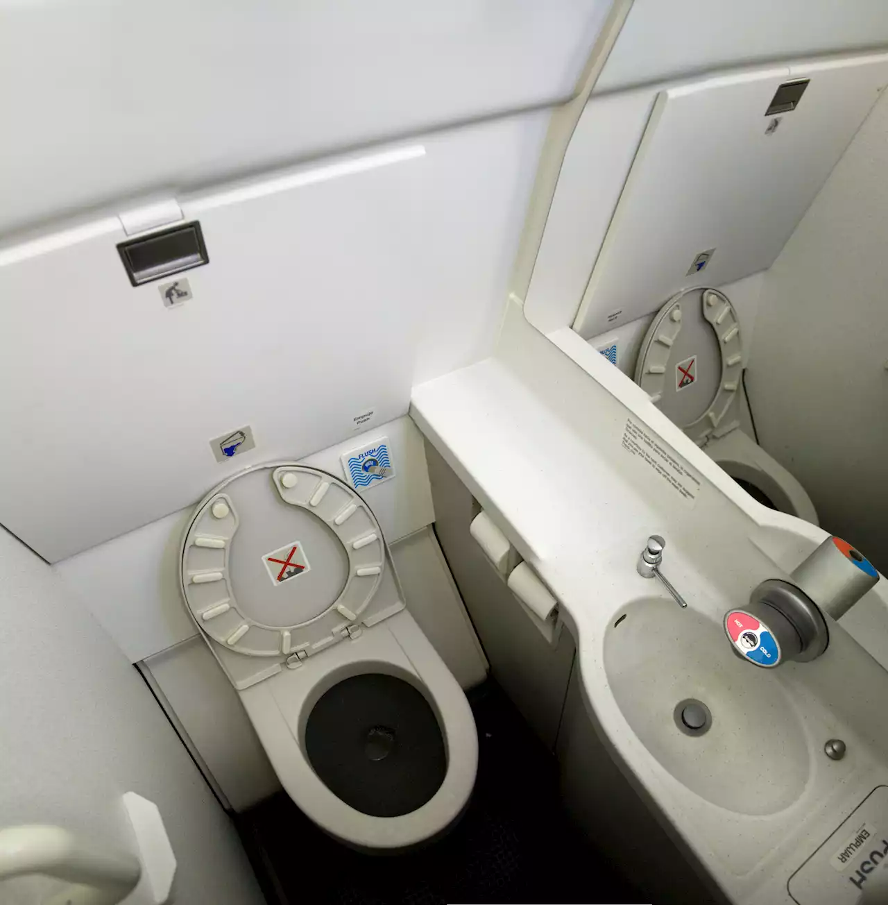 Man fuming after economy passengers use business class toilet on his flight