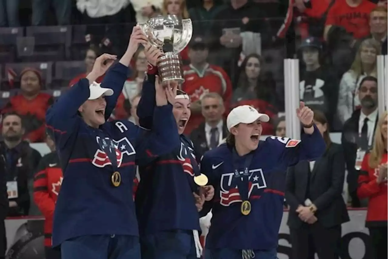 Knight, U.S. prevail 6-3 over Canada to claim women's hockey world championship gold