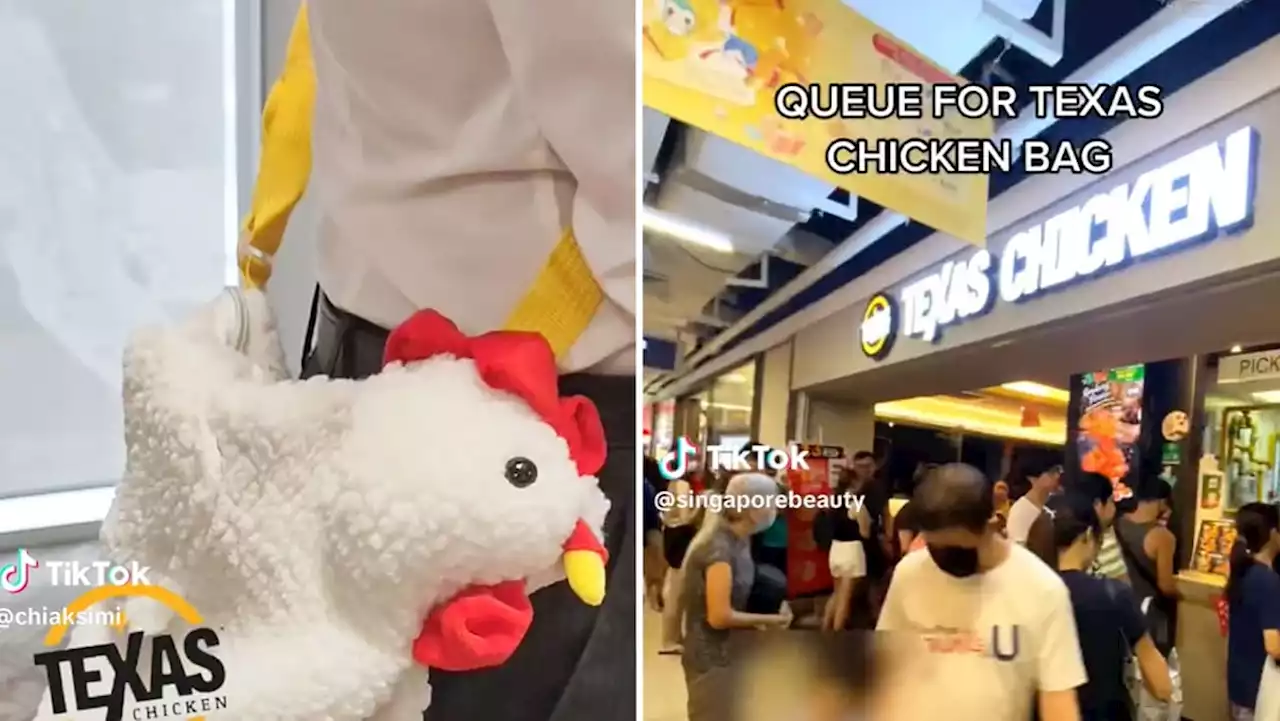 #trending: Long queues spotted for free Texas Chicken bag; some queue for up to five hours