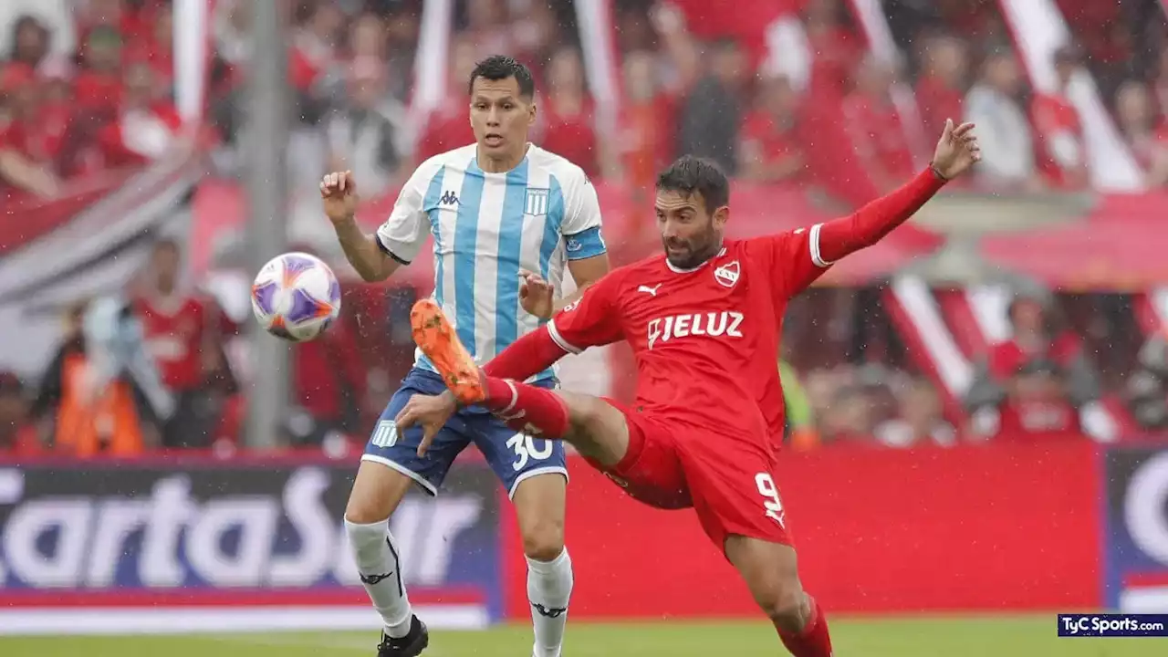 Independiente vs. Racing, por el clásico de Avellaneda: resumen, goles, polémicas y más - TyC Sports