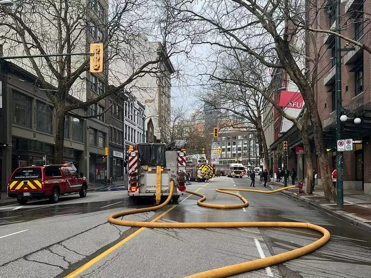 Three people affected by fire in DTES supportive housing site