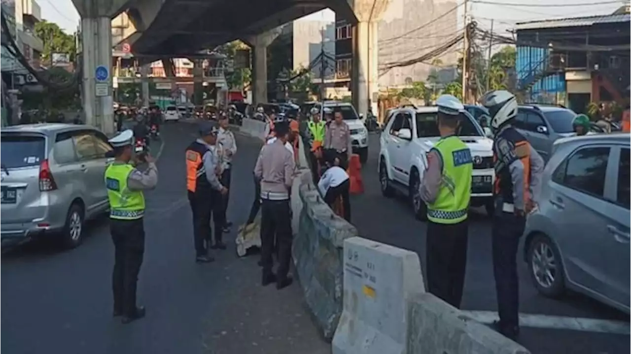 Polisi Sebut Macet di Santa Bukan Karena U-Turn Ditutup, Tapi Salahkan Jumlah Kendaraan