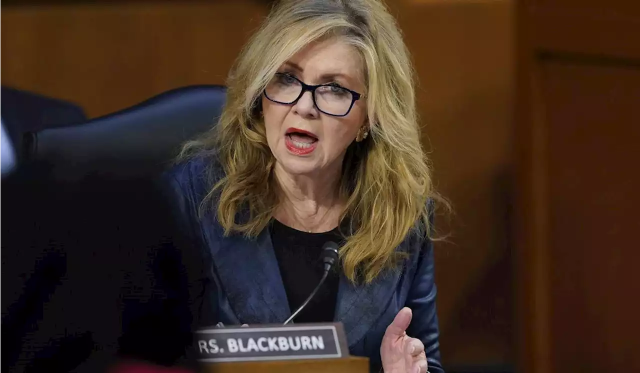 Sen. Marsha Blackburn of Tenn. endorses Trump for 2024