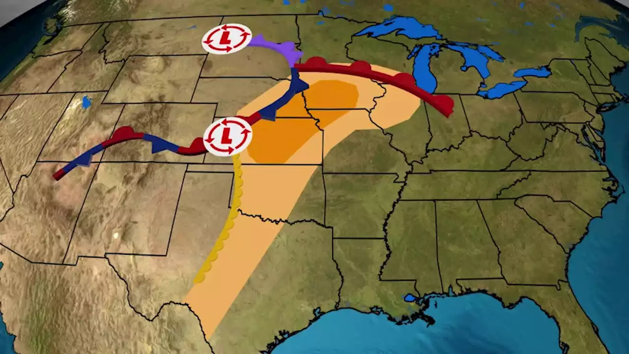 Where We're Watching For Potential Severe Weather Midweek - Videos from The Weather Channel