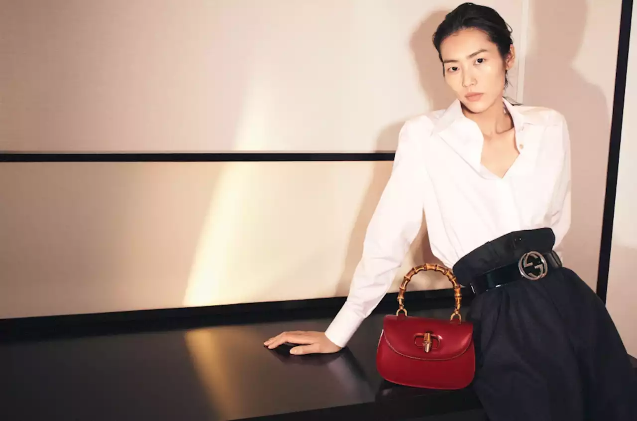 Liu Wen Stars in Gucci Bamboo 1947 Campaign