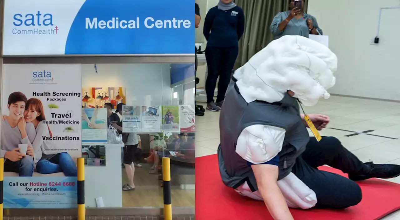 Airbag vest for elderly launched in Singapore by SATA CommHealth