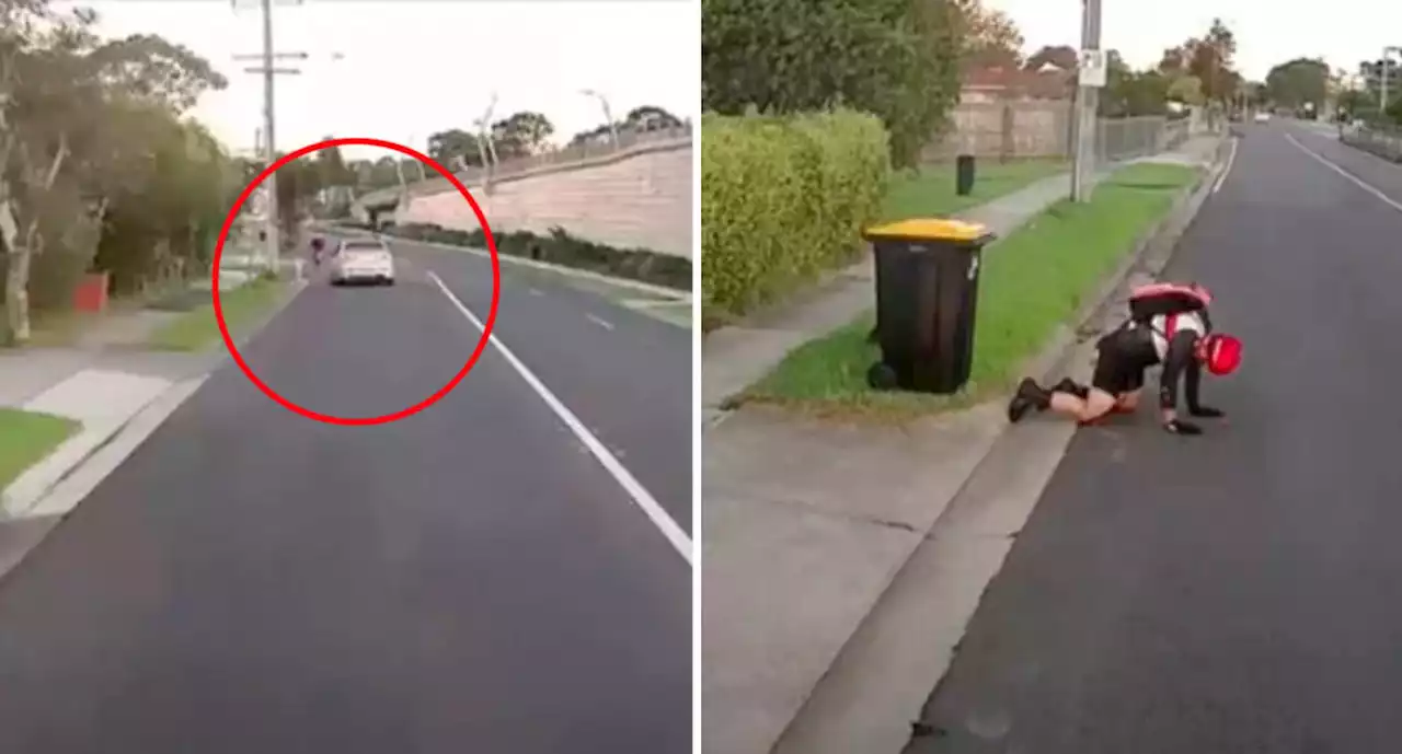 Driver's 'deliberate' act to cyclist caught on camera