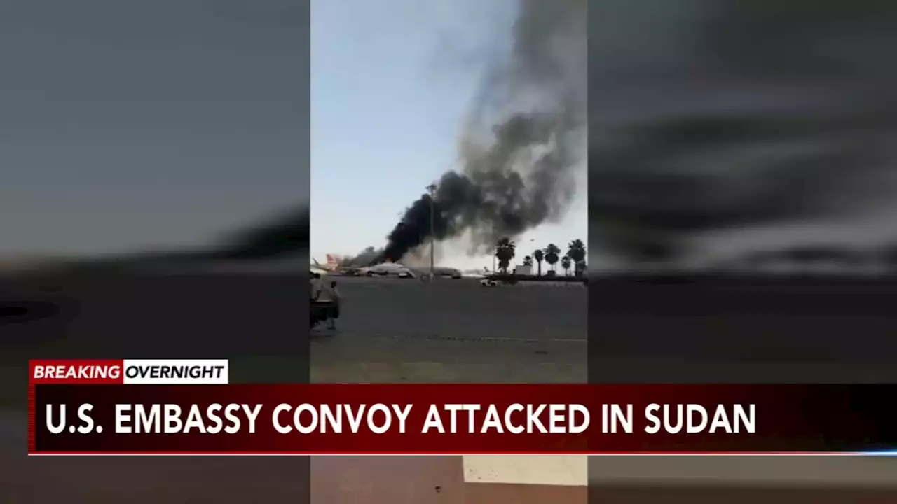 US diplomatic convoy attacked in Sudan amid new truce appeal