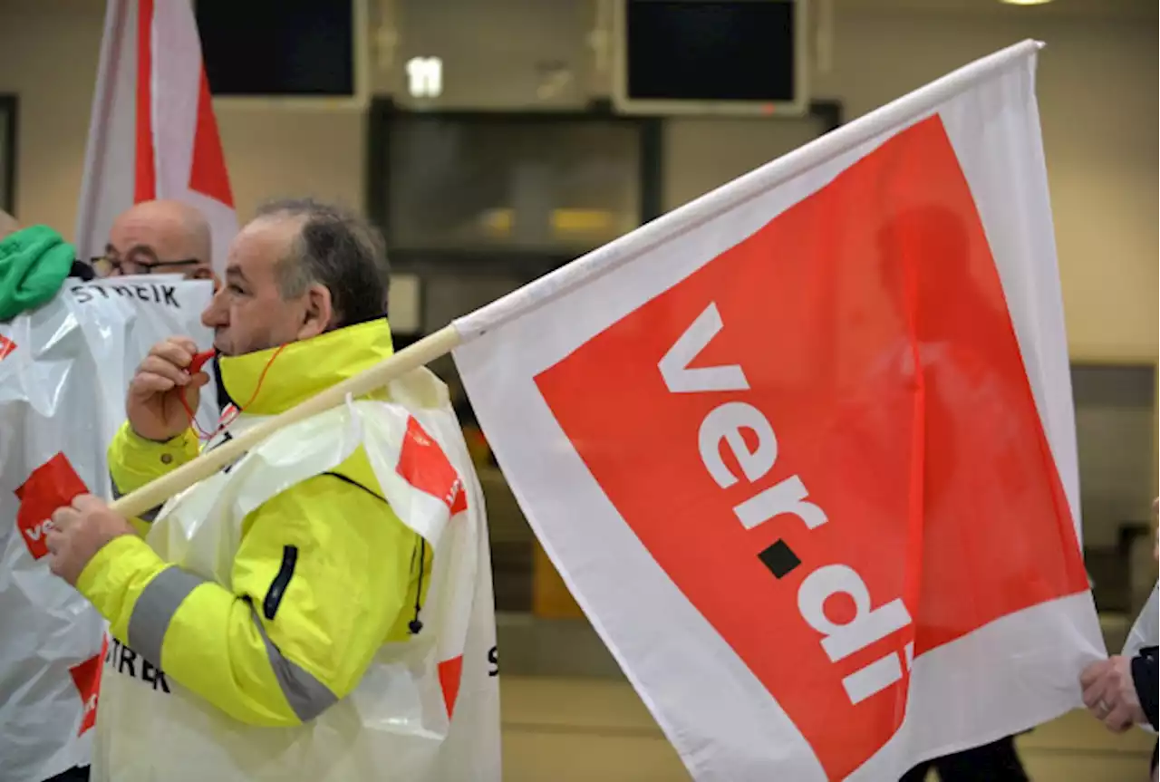 Verdi: Sicherheitspersonal bestreikt erneut mehrere Flughäfen