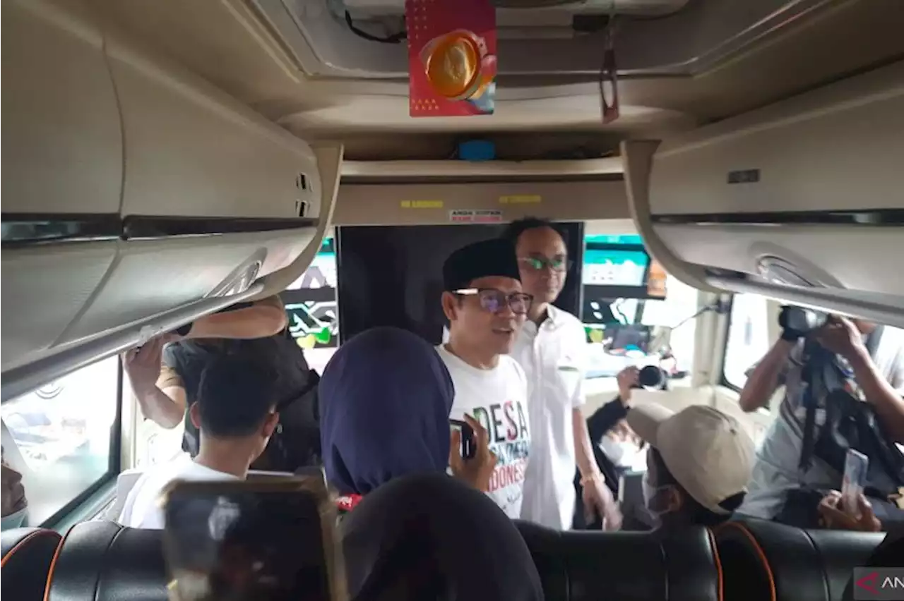 Cak Imin minta didoakan jadi Presiden RI di pelepasan Mudik Gratis PKB