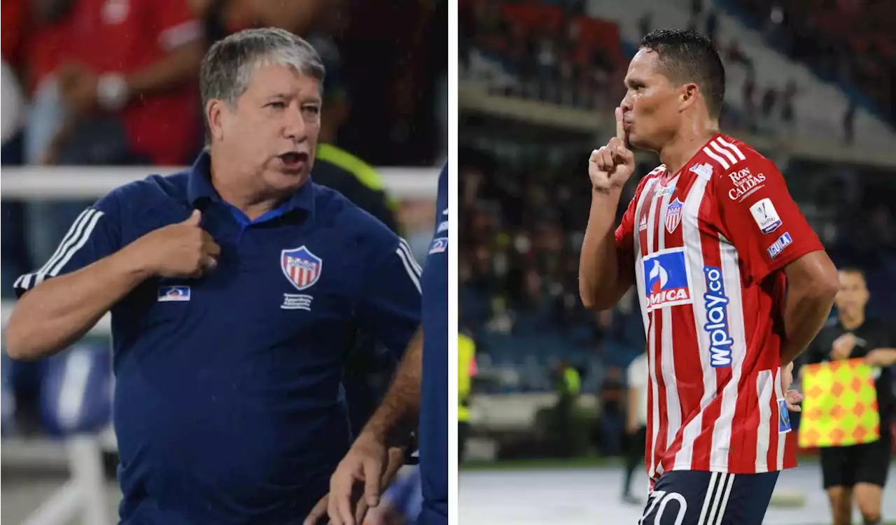 Carlos Bacca mira de reojo al 'Bolillo' en Junior: 'pensé que iba a ser el capitán'