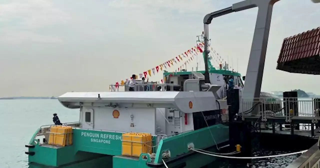 Shell launches its first electric ferry at Singapore plant