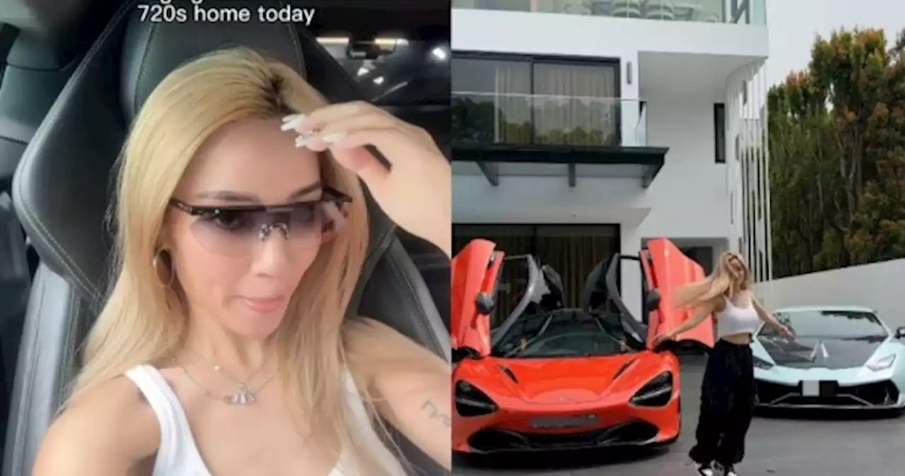 'Your rich is really next level': Naomi Neo picks up new ride at McLaren showroom