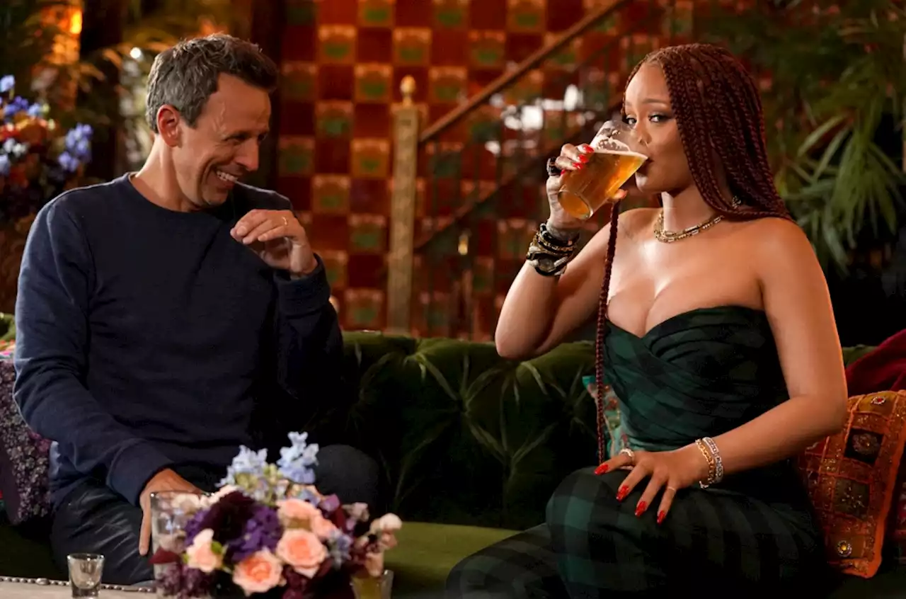 Seth Meyers Passed Out on The Floor After Day Drinking With Rihanna: ‘Worth Every Second’