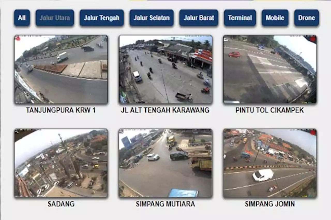 Link CCTV Jalan Tol Seluruh Indonesia untuk Pantau Arus Mudik