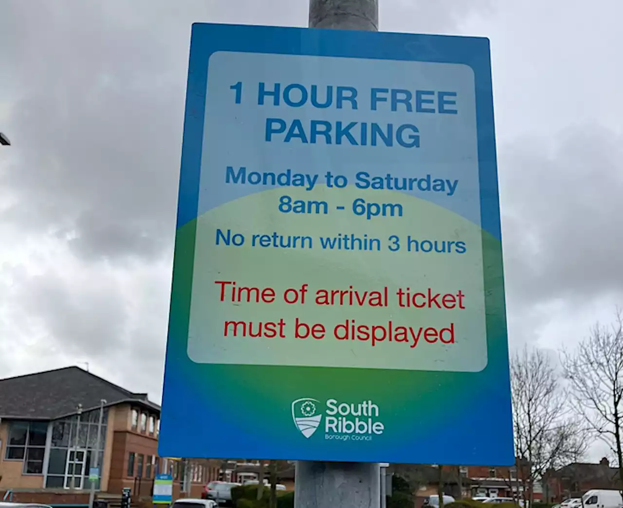 South Ribble Borough Council respond after car parking sign confusion