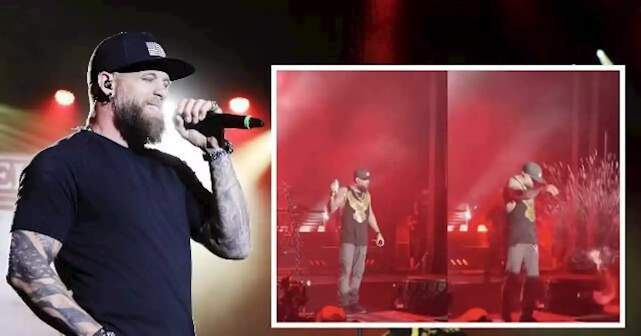 Watch: Country Star Brantley Gilbert Smashing Bud Light Can Ignites Concert Crowd -- ‘Yeah, F**k That’