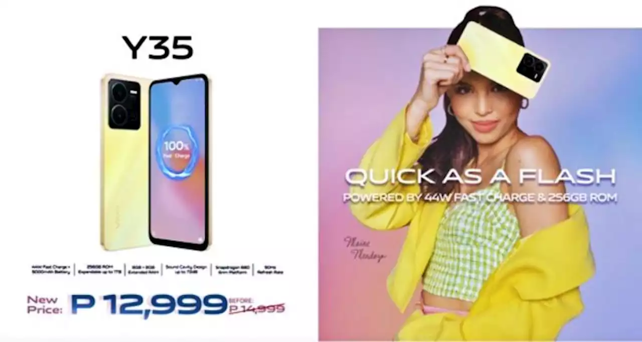 vivo Y35 now available at discounted price of P12,999 | BMPlus