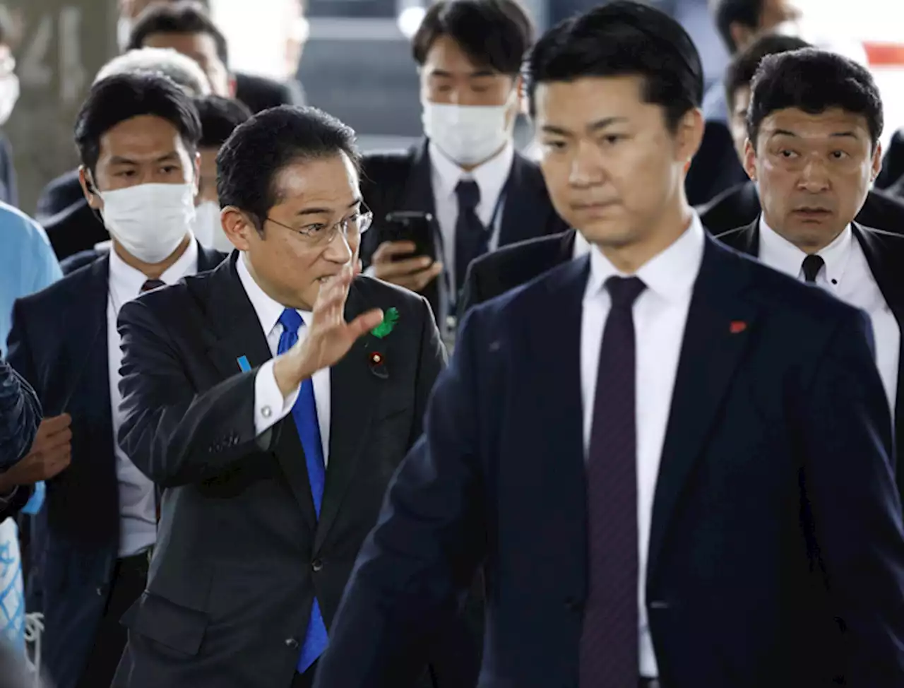 Lack of security for Japanese prime minister surprised many | Mari Yamaguchi / The Associated Press