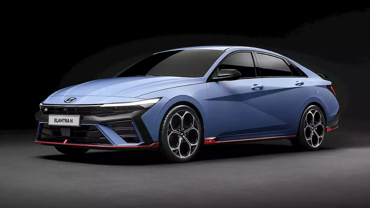 2024 Hyundai Elantra N Reveals Its New Face, Wheels, And Aggressive Bodykit | Carscoops