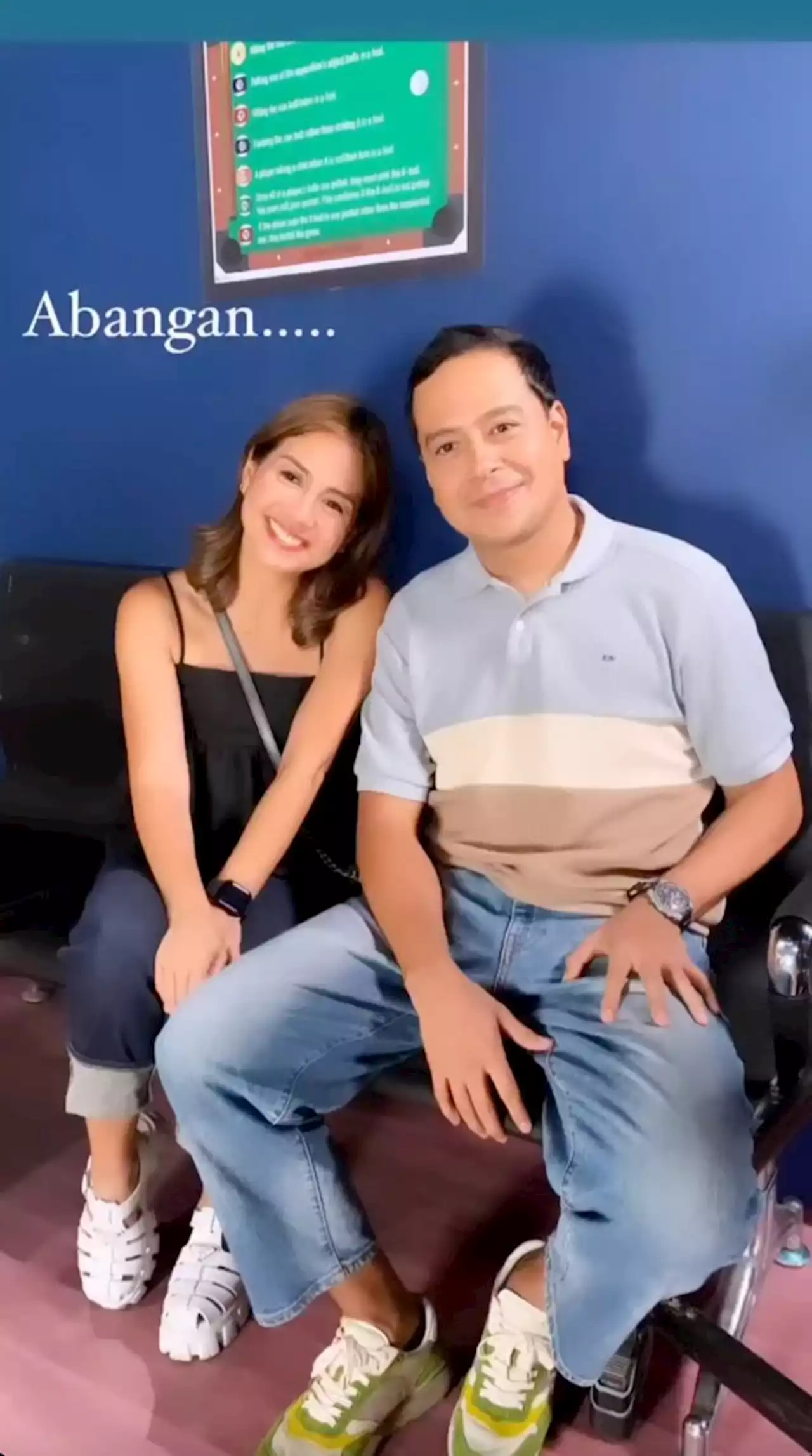 LOOK: John Lloyd Cruz reunites with ex-GF Kaye Abad in ‘Happy ToGetHer’