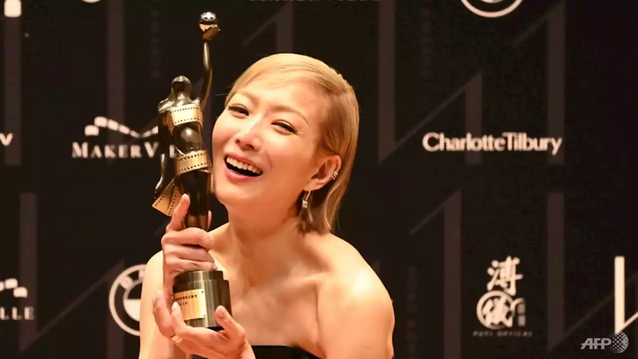 Sammi Cheng wins best actress at Hong Kong Film Awards, breaking 2-decade losing streak