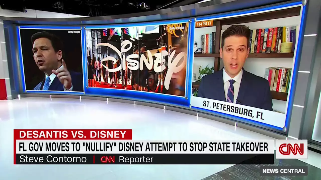 DeSantis threatens retaliation over Disney's attempt to thwart state takeover | CNN Politics