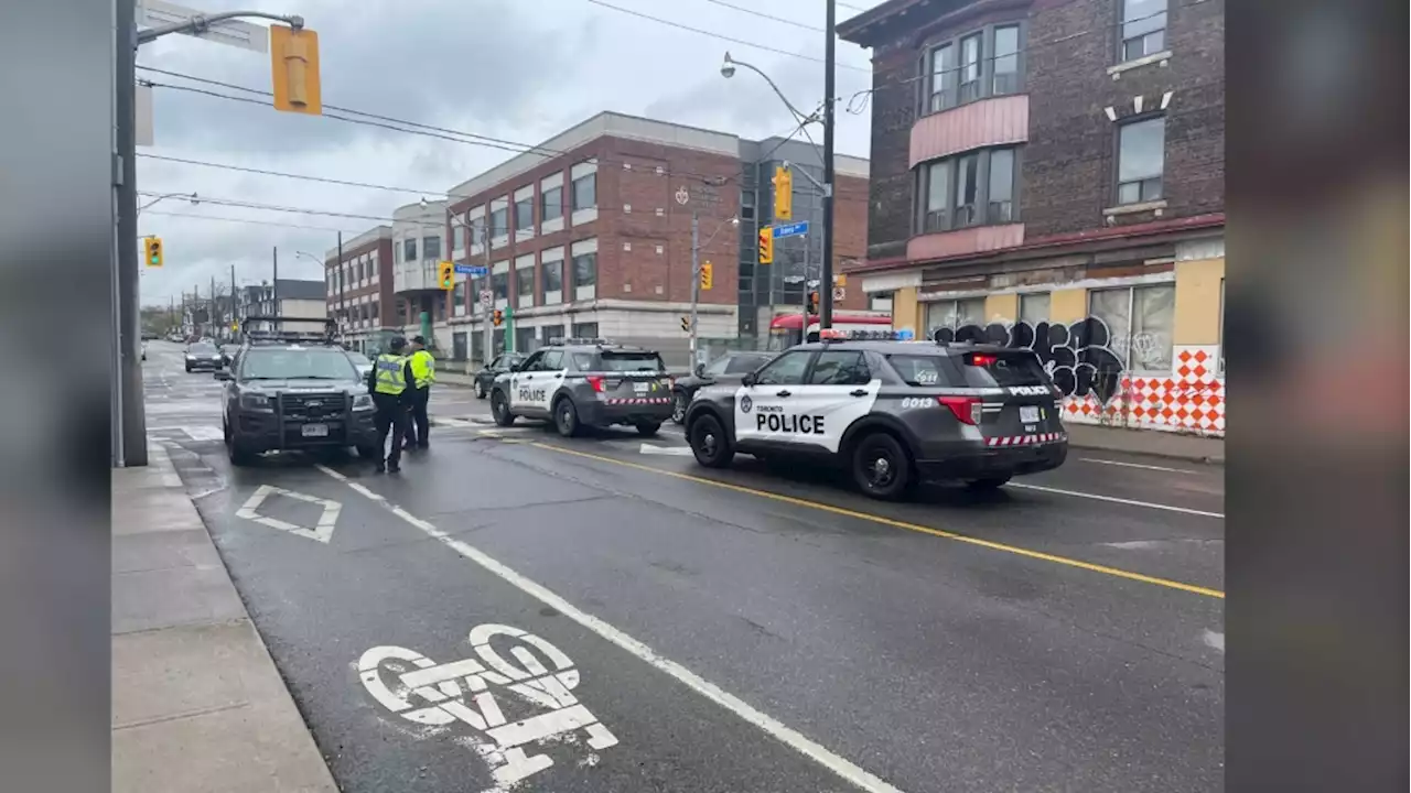 Pedestrian seriously injured after being struck by driver in Leslieville