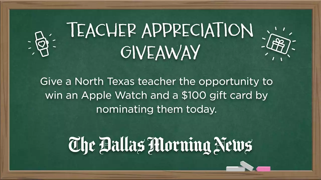 Show your appreciation for North Texas teachers