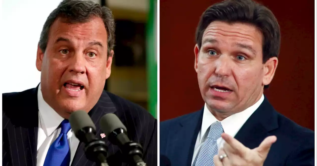 Chris Christie doesn't think Ron DeSantis is a 'conservative' after Disney flap