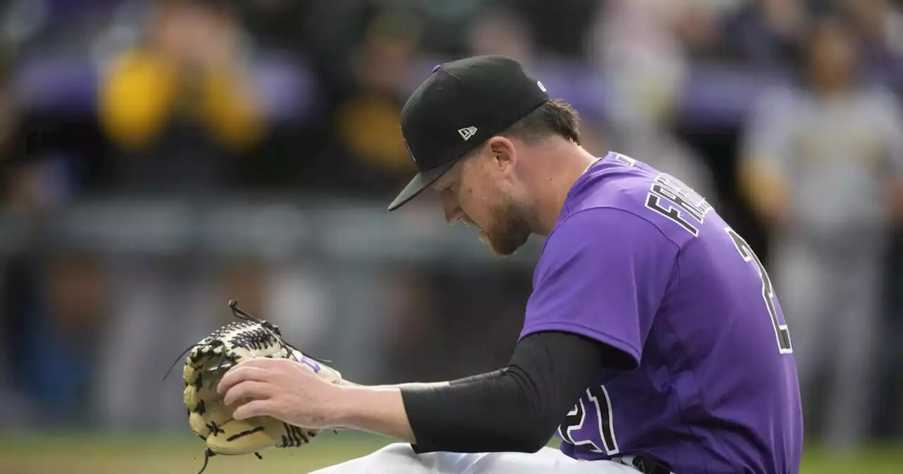 McCutchen HR, Mathias 4 hits as Pirates rout Rockies 14-3