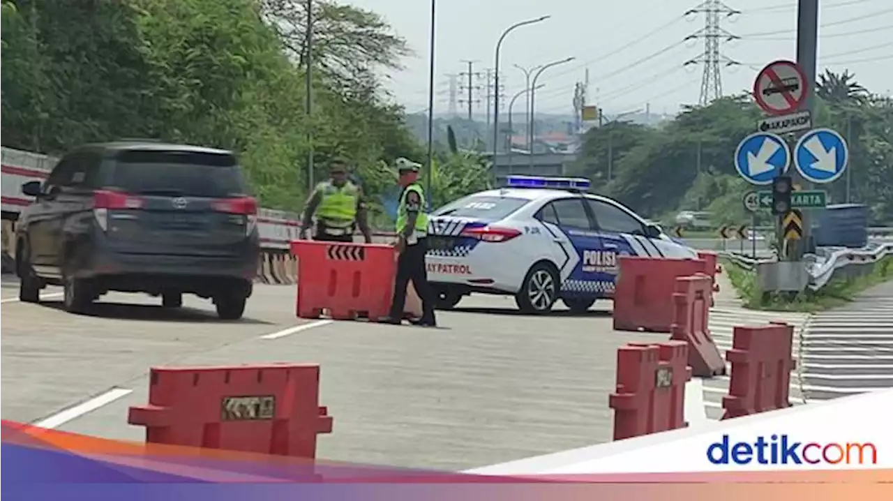 Persiapan One Way Tol, Simpang Susun Krapyak Arah Jakarta Ditutup