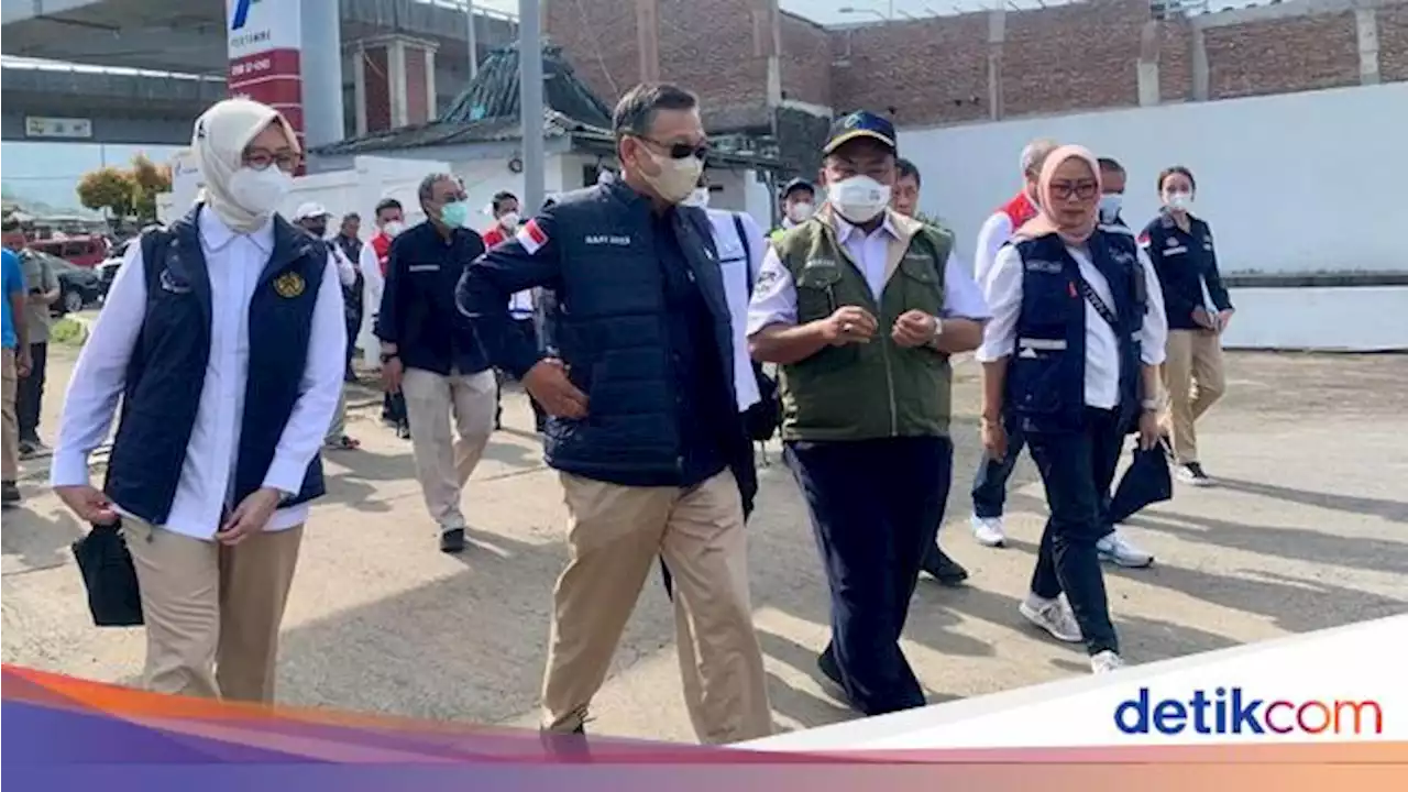 Antisipasi Puncak Arus Mudik, Menteri ESDM Cek Stok BBM di SPBB Merak