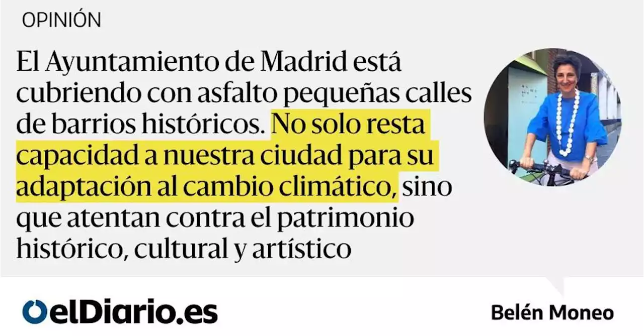 Asfaltando Madrid: otra oportunidad perdida