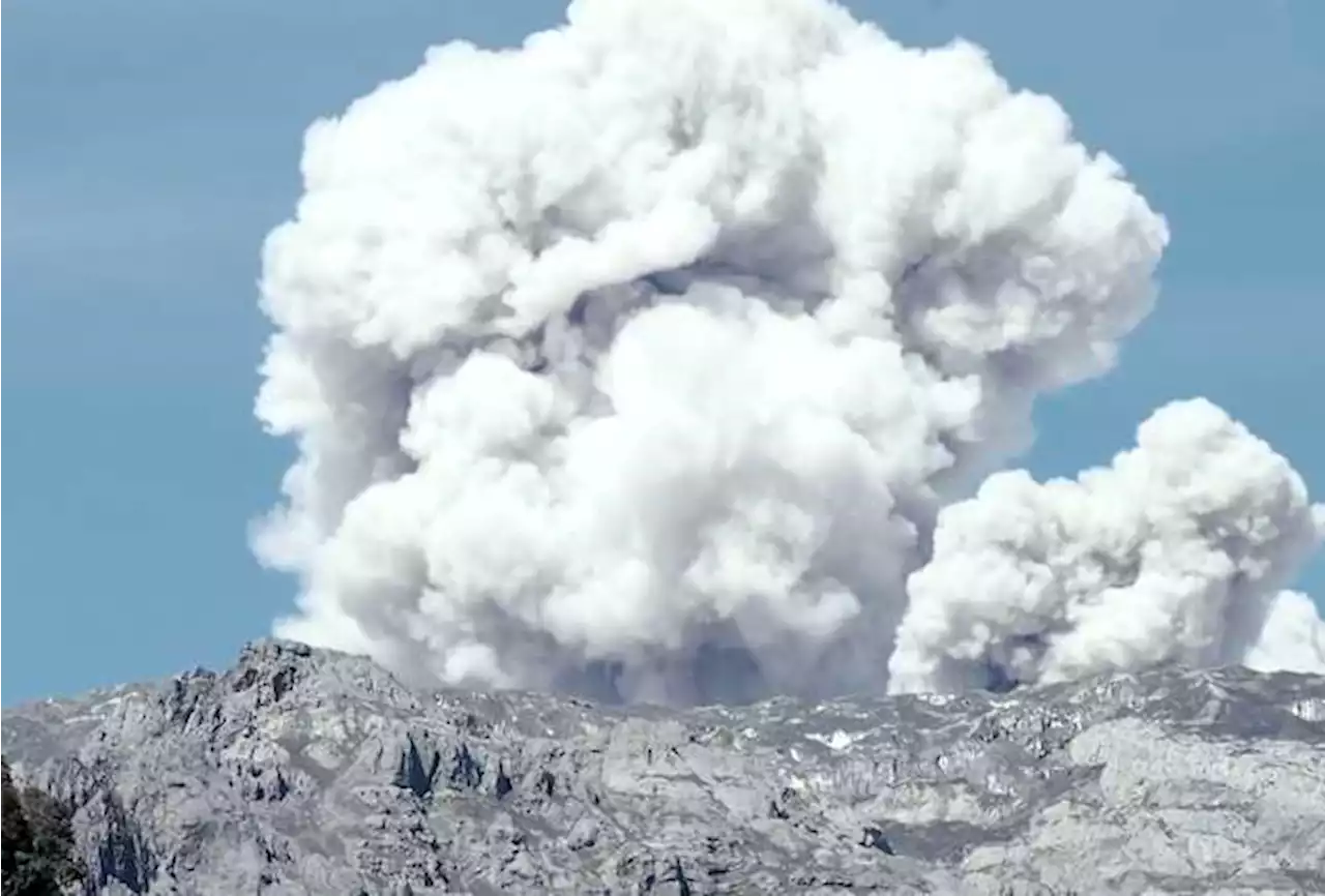 Este es el estado del volcán Nevado del Ruiz el 16 de abril