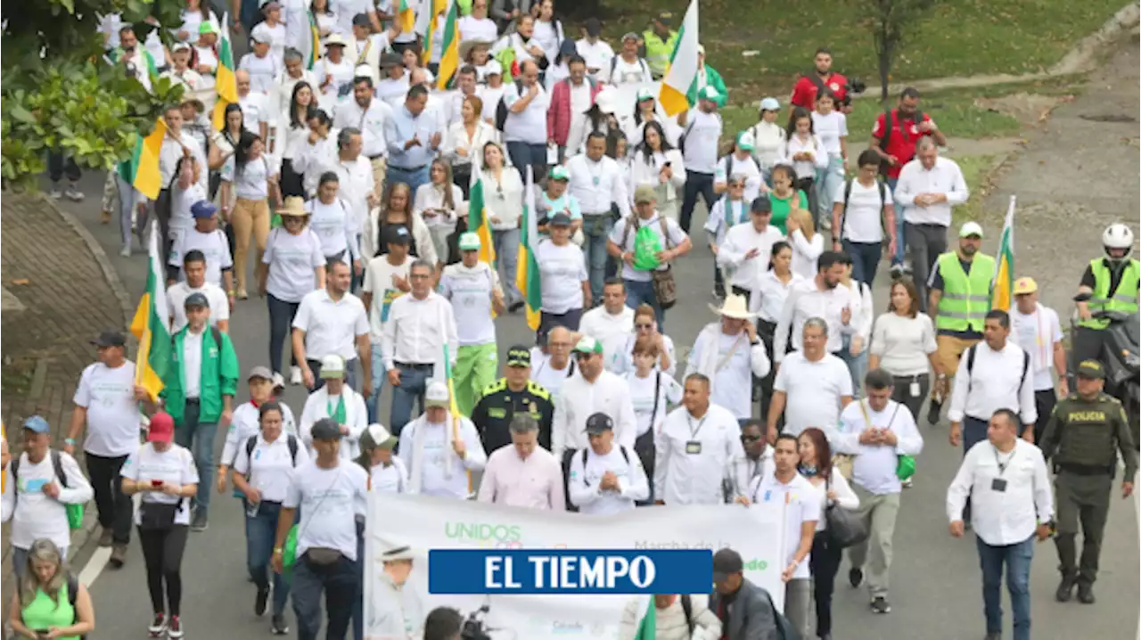 Antioquia: inició la marcha de la Noviolencia 2023 con rumbo a Caicedo