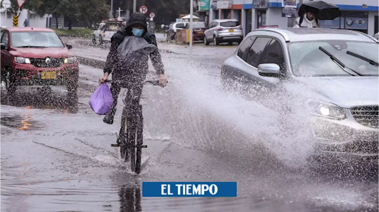 En vivo: así está la movilidad en Bogotá debido a las fuertes lluvias