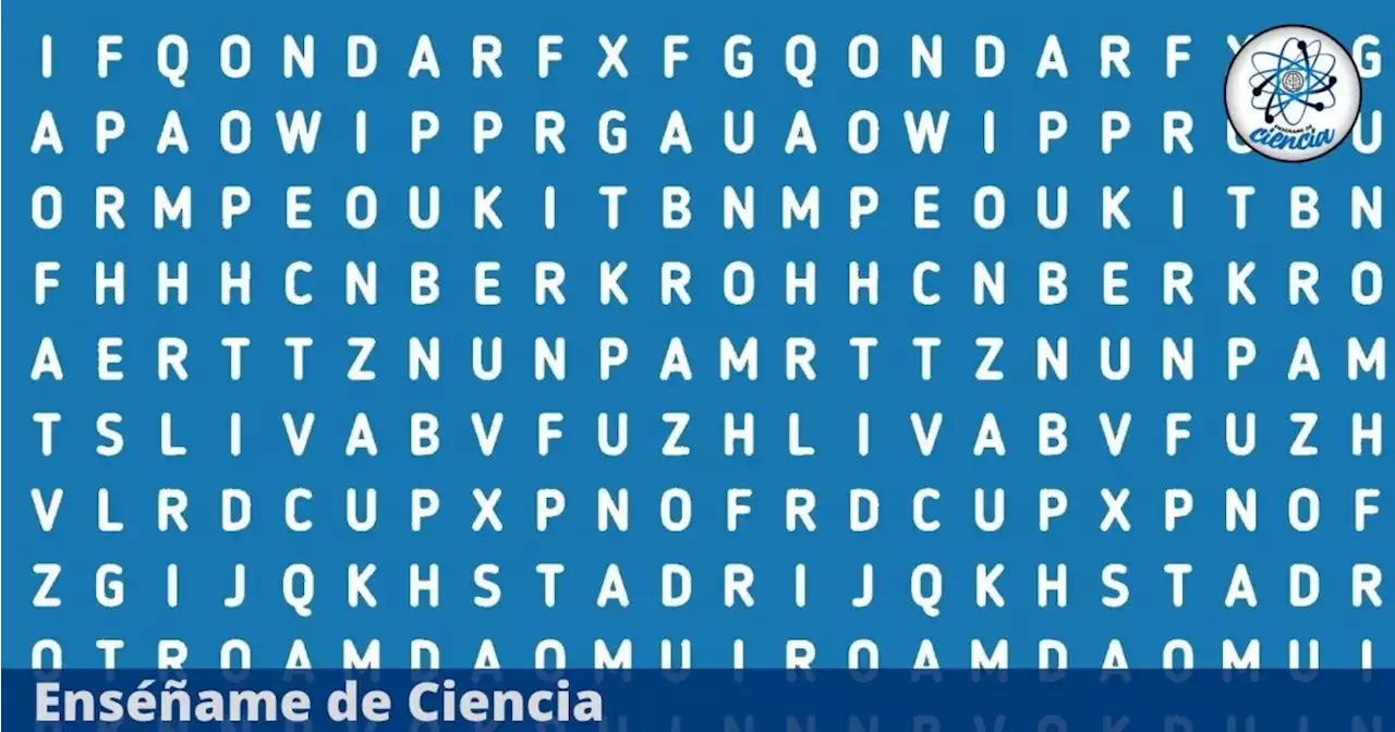 Acertijo visual de la palabra “BIOLOGÍA”: Solo el 5% logra encontrarla en la sopa de letras