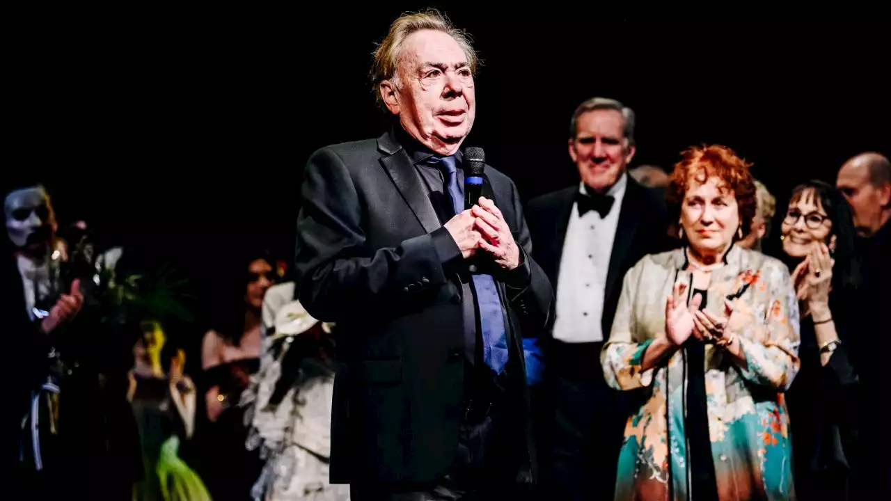 Andrew Lloyd Webber Dedicates Final 'Phantom of the Opera' Show to Son