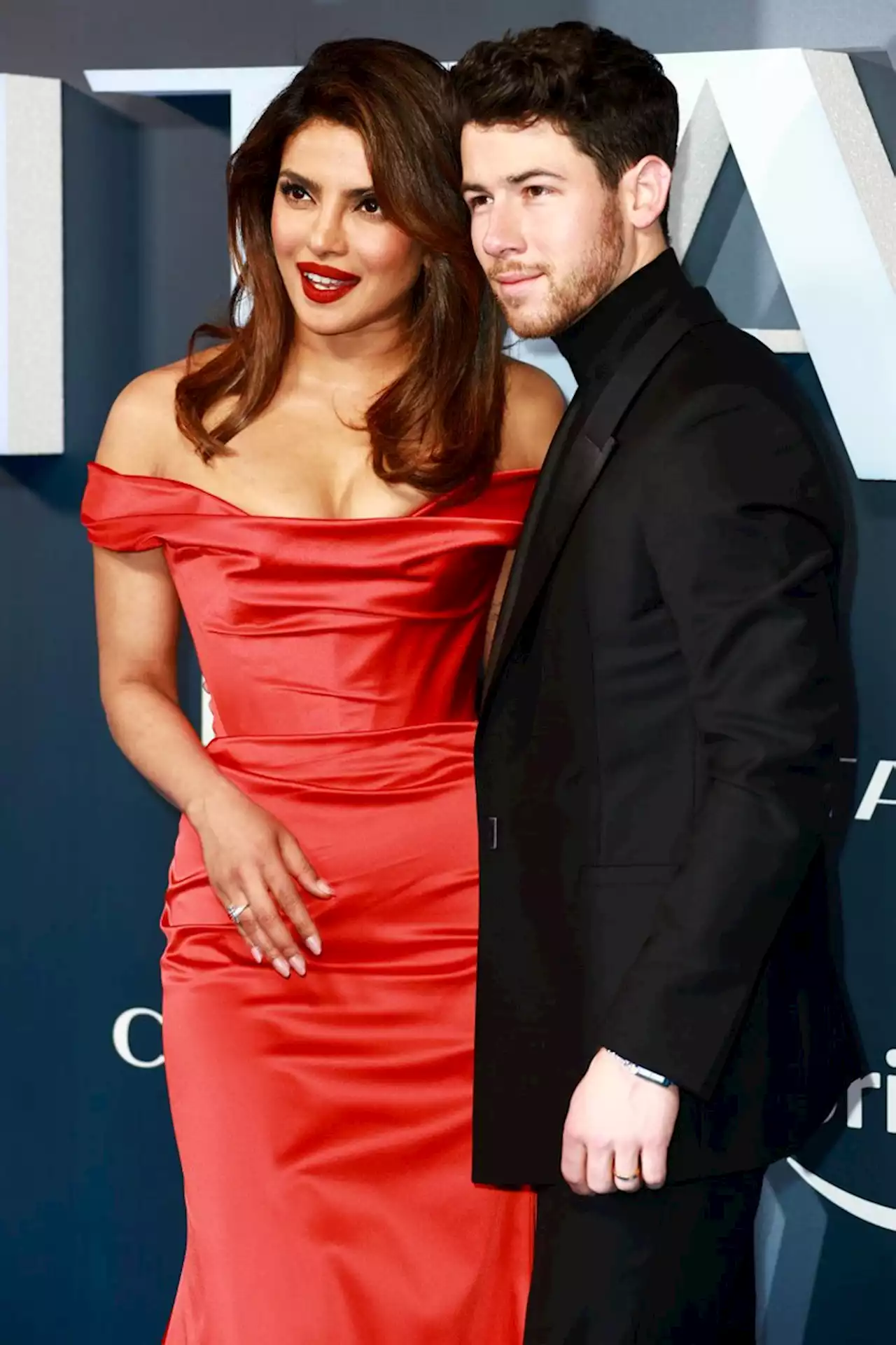 Nick Jonas' Perfect Song for Priyanka Chopra's 'Red Dress' at Premiere