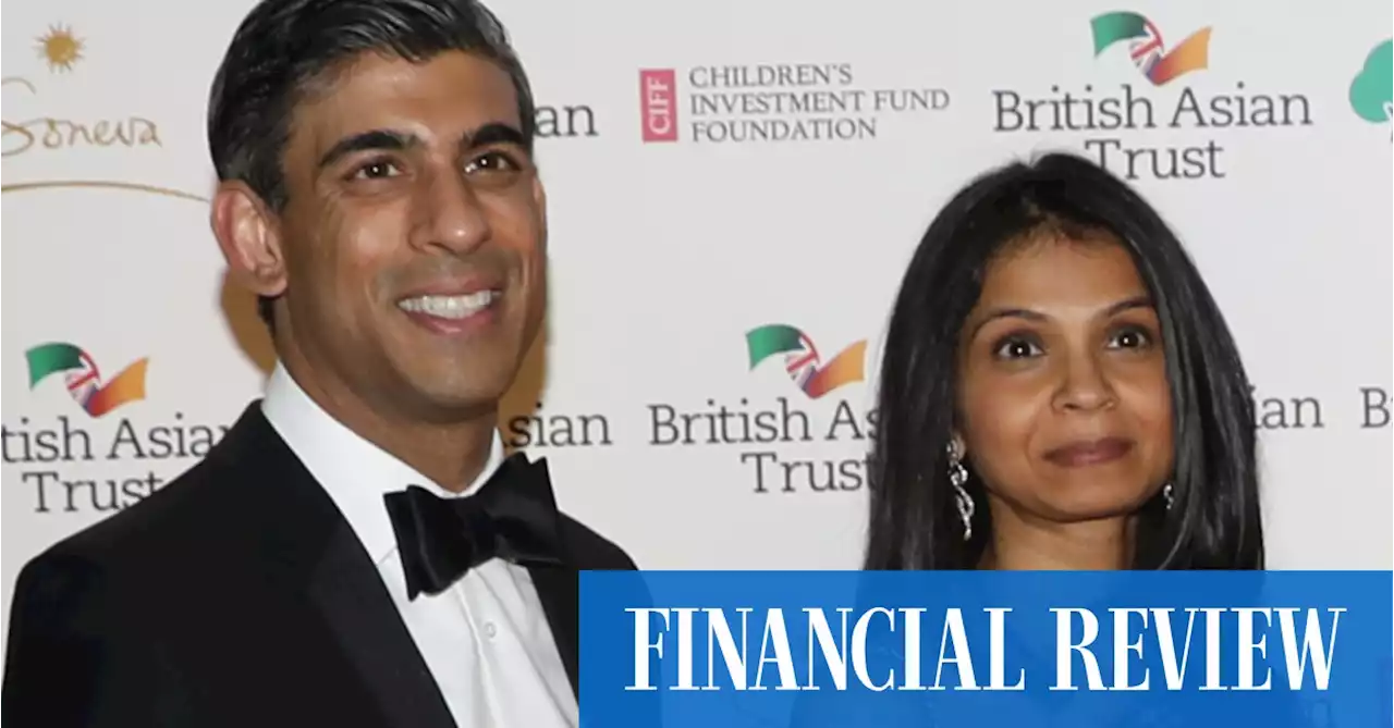 Rishi Sunak’s wife loses $91m in a day as her Infosys shares collapse