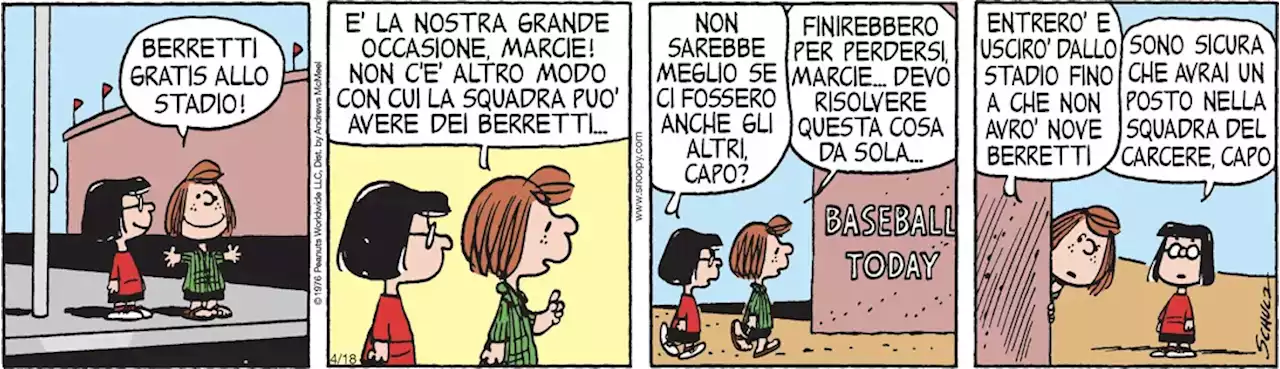 Peanuts 2023 aprile 18 - Il Post